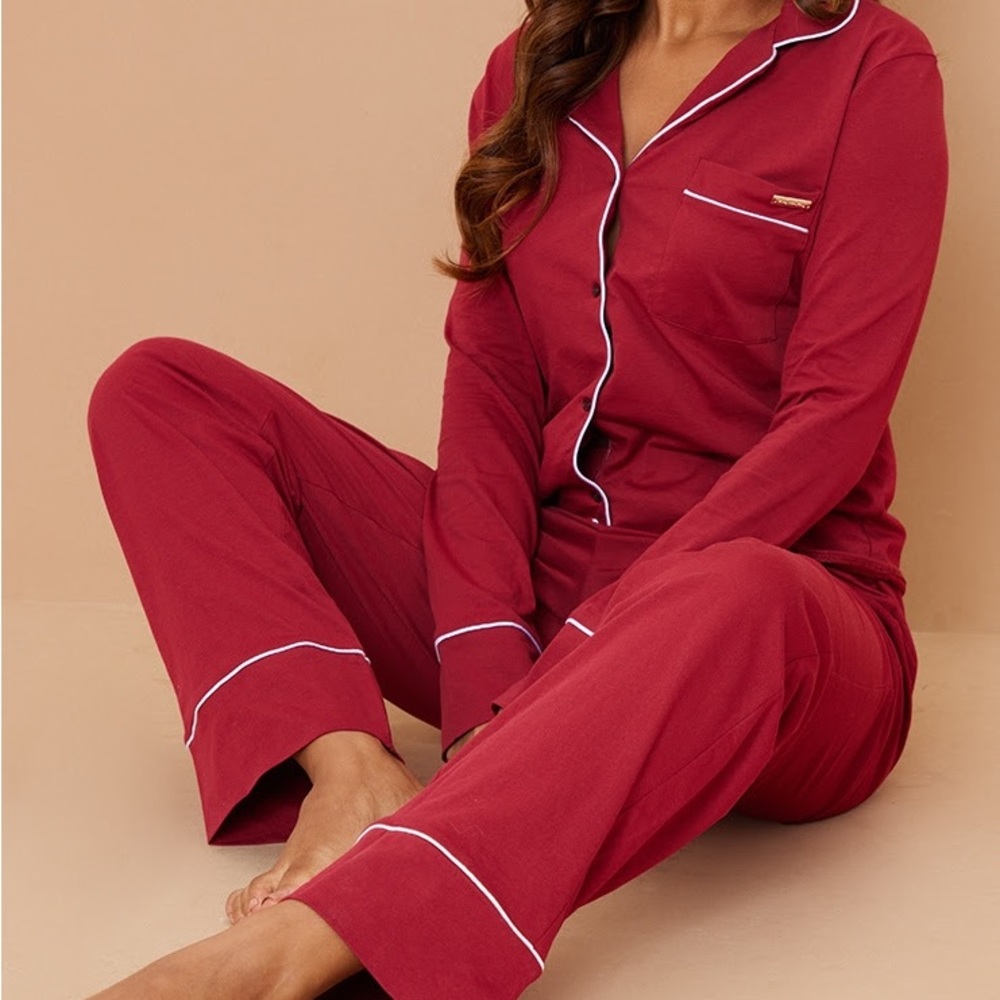 Plum pajama set